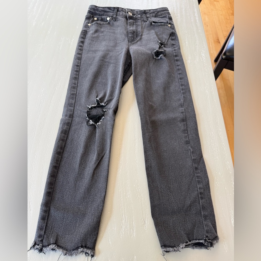Art Class Distressed Black Kids Jeans